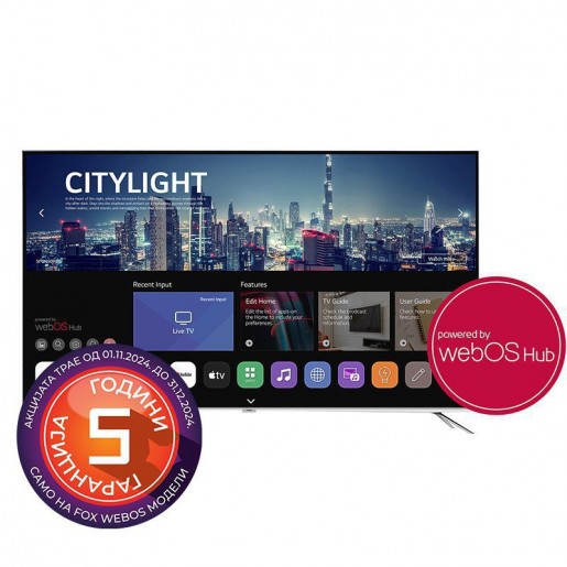 FOX SMART Телевизор TV70 WOS625D